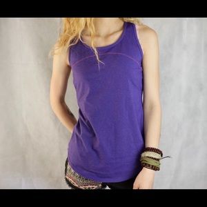 LIKE NEW Athleta Racerback Purple Tank Top Shirt !